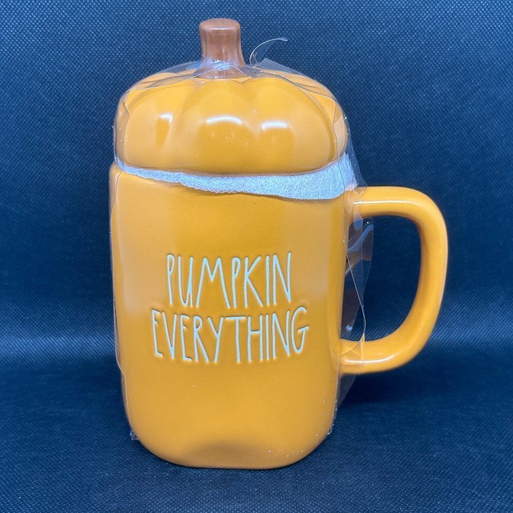 Brand New! Rae Dunn “Pumpkin Everything" Lidded Mug